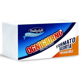 BULKYSOFT TOVAGLIOLI 33x33 1 VELO BIANCO 240 PZ. BULKYSOFT TOVAGLIOLI 33x33 1 VELO BIANCO 240 PZ.