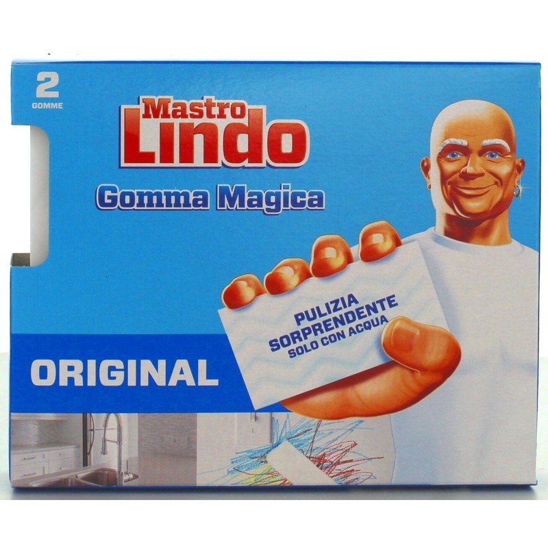 Guma Magica Mastro Lindo Original, 2 bucati 