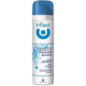 INFASIL DEODORANTE SPRAY NEUTRO SENSAZIONI NATURALI ANTIMACCHIA FRESCA FRAGRANZA MARINA 150 ML INFASIL DEODORANTE SPRAY NEUTRO SENSAZIONI NATURALI ANTIMACCHIA FRESCA FRAGRANZA MARINA 150 ML