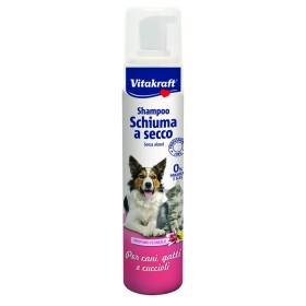VITAKRAFT SHAMPOO SCHUMA A SECCO PER CANI - GATTI - CUCCIOLI PROFUMO FLOREALE VITAKRAFT SHAMPOO SCHUMA A SECCO PER CANI - GATTI - CUCCIOLI PROFUMO FLOREALE
