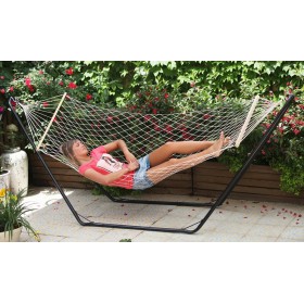 AMACA A RETE CON LEGNO SINGOLA AMACA A RETE CON LEGNO SINGOLA