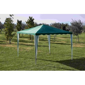 GAZEBO IN POLIESTERE mt.2x2 COLORE VERDE GAZEBO IN POLIESTERE mt.2x2 COLORE VERDE