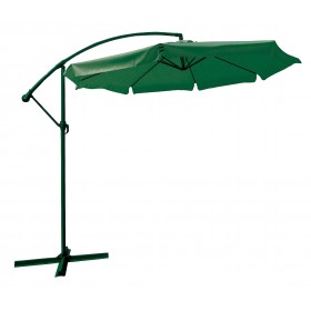 OMBRELLONE ACCIAIO DECENTRATO FLYN cm.300 VERDE OMBRELLONE ACCIAIO DECENTRATO FLYN cm.300 VERDE