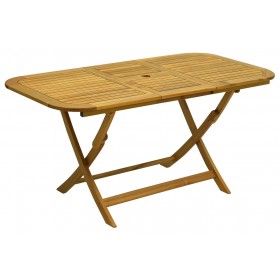 TAVOLO IN LEGNO PIEGHEVOLE FLOWER 120x70x74h TAVOLO IN LEGNO PIEGHEVOLE FLOWER 120x70x74h