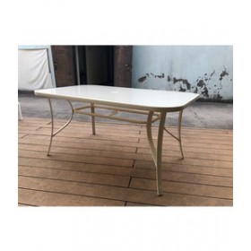 TAVOLO RETTANGOLARE GIOVE cm. 150x90 COLORE CREMA TAVOLO RETTANGOLARE GIOVE cm. 150x90 COLORE CREMA