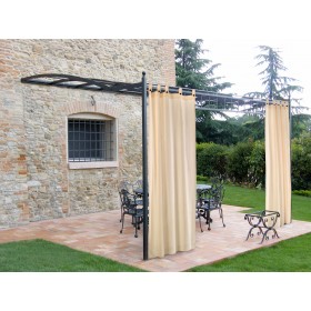 TENDA PER GAZEBO A BRETELLA cm.160x270h COLORE ECRU TENDA PER GAZEBO A BRETELLA cm.160x270h COLORE ECRU