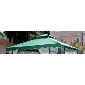 TOP COPERTURA PER GAZEBO COLORE VERDE TOP COPERTURA PER GAZEBO COLORE VERDE