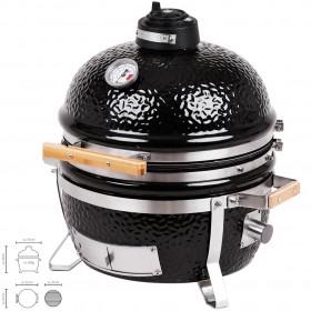 MONOLITH ICON KAMADO BARBECUE A CARBONE DA TAVOLO E DA VIAGGIO CM. 53x47x50h. MONOLITH ICON KAMADO BARBECUE A CARBONE DA TAVOLO E DA VIAGGIO CM. 53x47x50h.