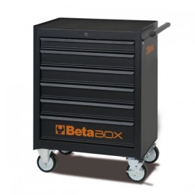 BETA ART. C04BOX CASSETTIERA NERA CON 6 CASSETTI CM. 76x46x95h. SENZA UTENSILI BETA ART. C04BOX CASSETTIERA NERA CON 6 CASSETTI CM. 76x46x95h. SENZA UTENSILI