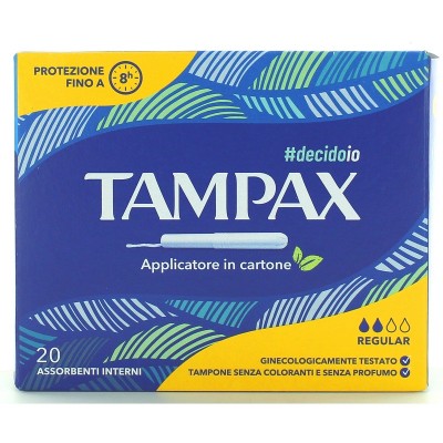 TAMPAX ASSORBENTI INTERNI REGULAR 20 PEZZI