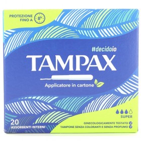 TAMPAX ASSORBENTI INTERNI SUPER 20 PEZZI TAMPAX ASSORBENTI INTERNI SUPER 20 PEZZI