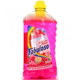FABULOSO DETERGENTE PAVIMENTI 900+100 ML.FRESCHEZZA FLOREALE FABULOSO DETERGENTE PAVIMENTI 900+100 ML.FRESCHEZZA FLOREALE