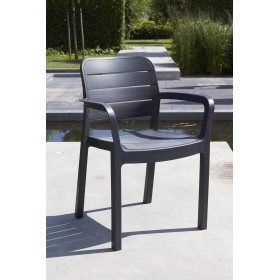 ALLIBERT SEDIA TISARA COLORE GRAPHITE ALLIBERT SEDIA TISARA COLORE GRAPHITE