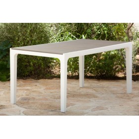 KETER TAVOLO HARMONY cm.160 BI COLORE TORTORA KETER TAVOLO HARMONY cm.160 BI COLORE TORTORA