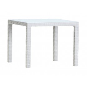 KETER TAVOLO MELODY cm.94x94x74h COORE BIANCO KETER TAVOLO MELODY cm.94x94x74h COORE BIANCO