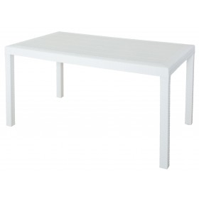 TAVOLO HOUSTON cm 150x90x74h COLORE BIANCO TAVOLO HOUSTON cm 150x90x74h COLORE BIANCO