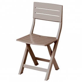 POLTRONA RESINA PIEGHEVOLE GILDA COLORE TORTORA POLTRONA RESINA PIEGHEVOLE GILDA COLORE TORTORA