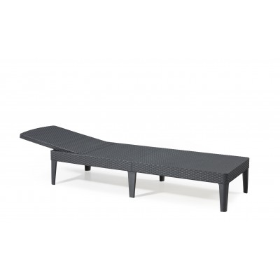 ALLIBERT-KETER LETTINO JAIPUR COLORE GRAPHITE SENZA CUSCINO