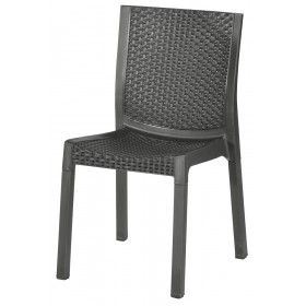 SEDIA RATTAN PANAREA COLORE ANTRACITE SEDIA RATTAN PANAREA COLORE ANTRACITE