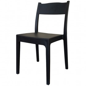 SEDIA RESINA VESTA COLORE ANTRACITE SEDIA RESINA VESTA COLORE ANTRACITE