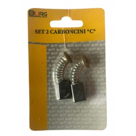 SPAZZOLE PER ELETTROUTENSILI PEZZI 2 mm. 11x7 tipo C SPAZZOLE PER ELETTROUTENSILI PEZZI 2 mm. 11x7 tipo C