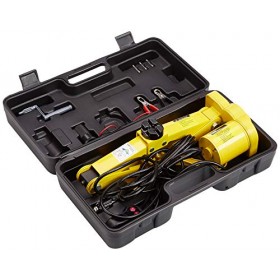 BLINKY CRICCO CRIC ELETTRICO 12V PER SOLLEVAMENTO AUTO CAMPER CARAVAN FURGONI 2 TONNELLATE ZF-2T Blinky Zf-2T Cricco per Auto, Batteria da 12 V, 2 T