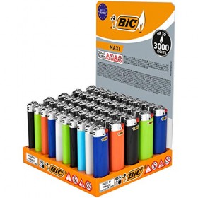 BIC MAXI ACCENDINO GRANDE ACCENDIGAS J26 50 Accendini Bic J26 MAXI