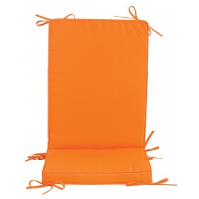 CUSCINO BOX SCHIENALE MEDIO COLORE ARANCIO. CUSCINO BOX SCHIENALE MEDIO COLORE ARANCIO.