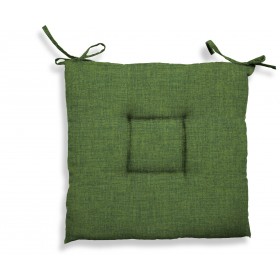 CUSCINO CRETA cm.40x40x5 COLORE VERDE CUSCINO CRETA cm.40x40x5 COLORE VERDE