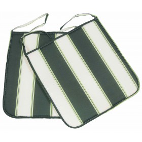 CUSCINO PANAREA cm.39x39x2 RIGATO COLORE VERDE. CUSCINO PANAREA cm.39x39x2 RIGATO COLORE VERDE.