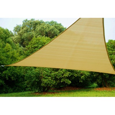 TELO VELA mt.5x5x5 TRIANGOLAE BEIGE.