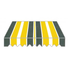 TENDA CON BRACCI RETRATTILI. cm.295x250. TENDA CON BRACCI RETRATTILI. cm.295x250.