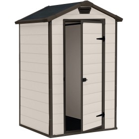 CASETTA KETER MANOR EFFETTO LEGNO colore beige cm.129x103x196h. CASETTA KETER MANOR EFFETTO LEGNO colore beige cm.129x103x196h.