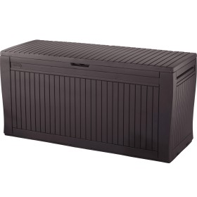 CASSAPANCA KETER EFFETTO LEGNO COMFY colore marrone116x44x57h 270lt. CASSAPANCA KETER EFFETTO LEGNO COMFY colore marrone116x44x57h 270lt.