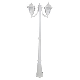 LAMPIONE NEW YORK cm.200 A 2 LUCI BIANCO LAMPIONE NEW YORK cm.200 A 2 LUCI BIANCO