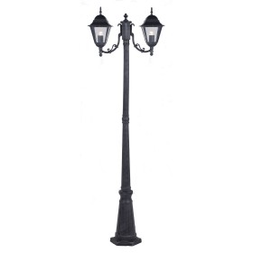 LAMPIONE NEW YORK cm.200 A 2 LUCI GRIGIO. LAMPIONE NEW YORK cm.200 A 2 LUCI GRIGIO.