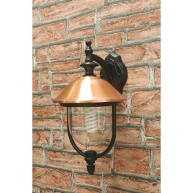 LANTERNA CON BRACCIO COPPER. LANTERNA CON BRACCIO COPPER.