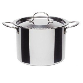 TOGNANA PENTOLA PASTAPOT BASIC CON COPERCHIO E SCOLAPASTA GRANCUCINAVANITOSA CM. 22 TOGNANA PENTOLA PASTAPOT BASIC CON COPERCHIO E SCOLAPASTA GRANCUCINAVANITOSA CM. 22