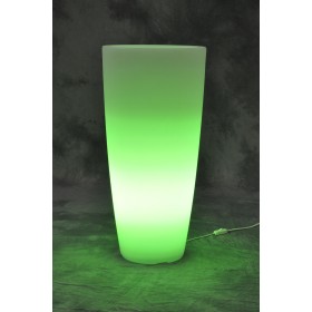 VASO HOME LIGHT TONDO cm.33x70h colore ghiaccio/verde. VASO HOME LIGHT TONDO cm.33x70h colore ghiaccio/verde.