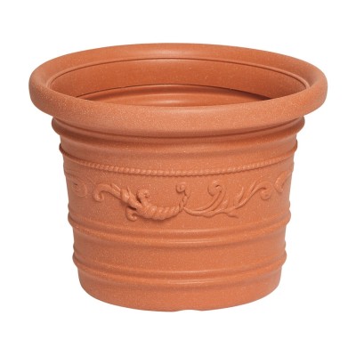 VASO PLASTICA FESTONATO cm.40x30h PRESTIGE.