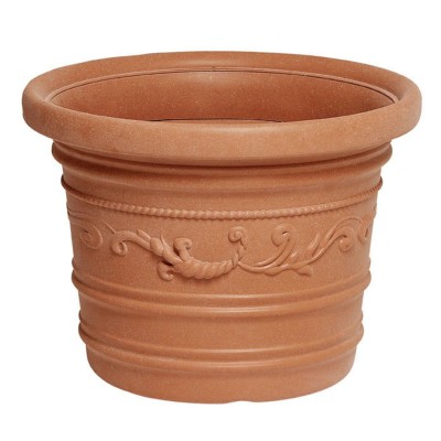 VASO PLASTICA FESTONATO cm.70x55h PRESTIGE.