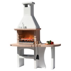 BARBECUE IN MURATURA MODELLO DUBAI CRYSTAL. BARBECUE IN MURATURA MODELLO DUBAI CRYSTAL.