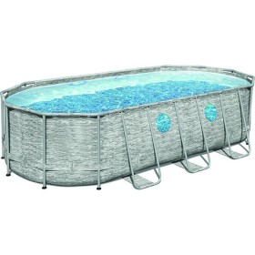 BESTWAY 56716 PISCINA POWER-STEEL OVALE RATTAN COMPLETA CM. 549x274x122h. BESTWAY 56716 PISCINA POWER-STEEL OVALE RATTAN COMPLETA CM. 549x274x122h.