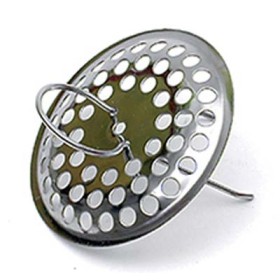 GRIGLIA LAVELLO FERMADETRITI GRANDE INOX mm. 83 GRIGLIA LAVELLO FERMADETRITI GRANDE INOX mm. 83