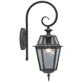 LANTERNA MILANO W.60 CON BRACCIO GRIGIO GHISA. LANTERNA MILANO W.60 CON BRACCIO GRIGIO GHISA.