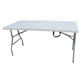 TAVOLO IN HDPE cm.152x76x74h PIEGHEVOLE. TAVOLO IN HDPE cm.152x76x74h PIEGHEVOLE.