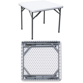 TAVOLO IN HDPE cm.87x87x74h. TAVOLO IN HDPE cm.87x87x74h.