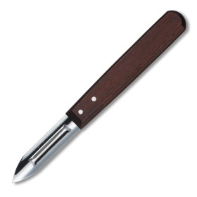 VICTORINOX PELAPATATE MANICO IN BUBINGA CON 2 TAGLI VICTORINOX PELAPATATE MANICO IN BUBINGA CON 2 TAGLI