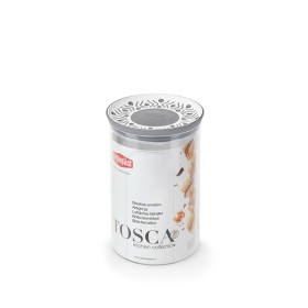 BARATTOLO TONDO TOSCA 1,2 LT BIANCO/STONE GREY BARATTOLO TONDO TOSCA 1,2 LT BIANCO/STONE GREY