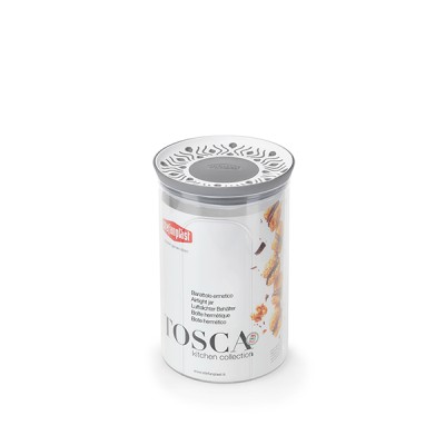 BARATTOLO TONDO TOSCA 1,2 LT BIANCO/STONE GREY